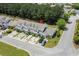 Aerial view of townhomes in a well maintained community at 1004 Harvester Circle # 1004, Myrtle Beach, SC 29579