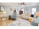 Spacious living room showcasing wood floors, comfortable seating, and stylish accents at 1028 1St Ave. S, North Myrtle Beach, SC 29582