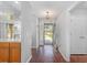 Inviting entryway featuring hardwood floors and an open view to the exterior at 112 Boxwood Ln., Conway, SC 29526