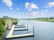 A picturesque waterway view with community homes, boat docks and luscious landscaping at 136 Queens Cove Place # B, Myrtle Beach, SC 29579