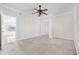 Bright and spacious bedroom with ceiling fan, neutral carpet, window and mirrored closet at 1514 Lanterns Rest Rd. # 304, Myrtle Beach, SC 29579