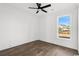 Bright bedroom with beautiful floors, ceiling fan, and natural light at 163 Sago Palm Dr., Myrtle Beach, SC 29579