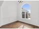 Formal dining room with wainscoting detail and a large window at 163 Sago Palm Dr., Myrtle Beach, SC 29579