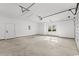 Clean and spacious garage with a large garage door at 163 Sago Palm Dr., Myrtle Beach, SC 29579