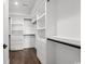 Spacious walk-in closet with custom shelving and ample storage space at 163 Sago Palm Dr., Myrtle Beach, SC 29579