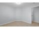 Well-lit empty bedroom features tile floors and light-colored walls at 1890 Colony Dr. # 17S, Myrtle Beach, SC 29575