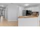 The kitchen features stainless steel appliances, butcher block countertops, and white cabinets at 1890 Colony Dr. # 17S, Myrtle Beach, SC 29575