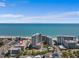 Scenic aerial view highlighting the ocean, condos, and the waterpark location at 208 74Th Ave. N # 2517, Myrtle Beach, SC 29572