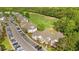 Aerial view of community showcasing manicured lawns, landscaping, ample parking, and beautiful home exteriors at 4648 Fringetree Dr. # C, Murrells Inlet, SC 29576