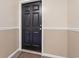 A closer view of the unit's front door with the letter C at 4648 Fringetree Dr. # C, Murrells Inlet, SC 29576