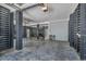 Spacious open garage with durable concrete flooring and ample room for storage and multiple cars at 48 Half Shell Ct., Litchfield, SC 29585