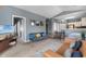 Open-concept living area connecting kitchen, dining space, and seating, perfect for entertaining at 480 River Oaks Dr. # 63-O, Myrtle Beach, SC 29579