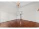 Elegant dining room featuring hardwood floors and a traditional chandelier at 482 Pomo Dr., Myrtle Beach, SC 29579