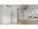 Open living space with tile flooring, kitchen area and a decorative ceiling fan at 482 Pomo Dr., Myrtle Beach, SC 29579