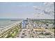 Breathtaking aerial shot showcasing the beachfront condos, sandy beach, and vibrant city landscape at 504 N Ocean Blvd. # 1810, Myrtle Beach, SC 29577