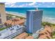 Beautiful high-rise condo building with beach access, pool, and ample parking near the ocean at 5511 N Ocean Blvd. # 209, Myrtle Beach, SC 29577