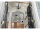 Grand entryway showcases hardwood floors, high ceilings, modern lighting, and an open floor plan at 675 Wedgewood Dr., Murrells Inlet, SC 29576
