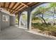 Covered outdoor patio and marsh view at 675 Wedgewood Dr., Murrells Inlet, SC 29576