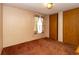Bedroom with carpet, wall paper, and a single window at 835 South Marlin Circle, Murrells Inlet, SC 29576