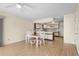 Open-concept living/dining area with views into the kitchen at 114 Laurelwood Ln., Conway, SC 29526