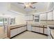 Spacious kitchen featuring ample counter space, neutral cabinets, and eat-in dining area at 114 Laurelwood Ln., Conway, SC 29526