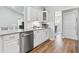 Well-equipped kitchen features stainless steel appliances, quartz countertops, and modern cabinetry at 121 Ashworth Dr., Little River, SC 29566
