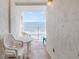 Cozy balcony with ocean view at 1709 S Ocean Blvd. # 608, North Myrtle Beach, SC 29582