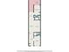 A floor plan showing the layout of the home with dimensions of the living spaces and rooms at 1709 S Ocean Blvd. # 608, North Myrtle Beach, SC 29582