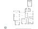 Detailed floor plan illustrating the layout of the home, including bedrooms, living areas, and kitchen at 178 Kessinger Dr., Surfside Beach, SC 29575
