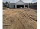 New construction home featuring light blue siding and a two-car garage at 187 Glengrove Lane, Murrells Inlet, SC 29576