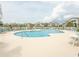 Community pool with ample lounge seating at 201 Landing Rd. # D, North Myrtle Beach, SC 29582