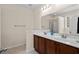 Bright bathroom with double vanity sinks, modern fixtures, and a clean, functional layout at 320 Saint Catherine Bay Ct., Surfside Beach, SC 29575