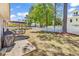 Expansive backyard with a well-manicured lawn and white picket fence, perfect for outdoor activities at 333 14Th Ave. S, Surfside Beach, SC 29575