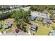 Gorgeous aerial view featuring manicured lawns, mature trees and multiple residences at 600 Waterbridge Blvd., Myrtle Beach, SC 29579