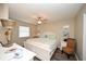 Serene main bedroom with a ceiling fan, hardwood style floors, and a charming decor at 649 Tupelo Ln. # 13A, Longs, SC 29568