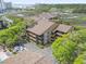 Aerial view of a multi-story residential building near the coast, golf course and marsh at 9501 Shore Dr. # B-316, Myrtle Beach, SC 29572