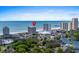 Scenic aerial shot of the resort, highlighting its beachfront location and nearby attractions at 9820 Queensway Blvd. # 105, Myrtle Beach, SC 29572
