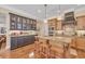Well-equipped kitchen with granite countertops, center island, and modern appliances at 107 Long Bay Golf Pl., Longs, SC 29568