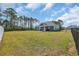 Spacious backyard showcasing a well-maintained lawn, ideal for outdoor activities and gatherings at 1509 Osage Dr., Myrtle Beach, SC 29579