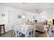 Inviting dining area and living room, perfect for entertaining at 175 Cypress Ln., Little River, SC 29566