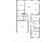 Detailed floor plan showcasing layout and dimensions of the home at 179 S Reindeer Rd., Surfside Beach, SC 29575