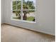 Bedroom with carpeted floor and window providing natural light and a view of palm trees at 207 Cupola Dr., Longs, SC 29568
