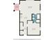 Floor plan featuring a kitchen, living room, bedroom, bathroom, and balcony at 4709 Wild Iris Dr. # 101, Myrtle Beach, SC 29577
