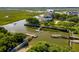 Waterfront property with private docks, scenic waterway and lush natural surroundings at 486 Lantana Circle, Georgetown, SC 29440