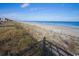 Picturesque beach with soft sand, tranquil water, and dunes for a relaxing coastal experience at 486 Lantana Circle, Georgetown, SC 29440