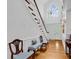 Bright foyer with high ceilings, chandelier, and elegant staircase at 486 Lantana Circle, Georgetown, SC 29440