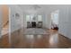 Cozy living room with hardwood floors, ceiling fan, and neutral paint color at 618 6Th Ave. N, Surfside Beach, SC 29575