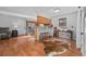 Bright kitchen and breakfast bar featuring stainless steel appliances, and ample cabinet space at 706 Birch Ln., Conway, SC 29526