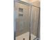 Bathroom featuring glass-enclosed shower with built-in niche at 958 Oak Hollow St., Longs, SC 29568