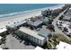 Aerial view of the Litchfield Inn complex with parking and landscaping at 1 Norris Dr. # 210, Pawleys Island, SC 29585